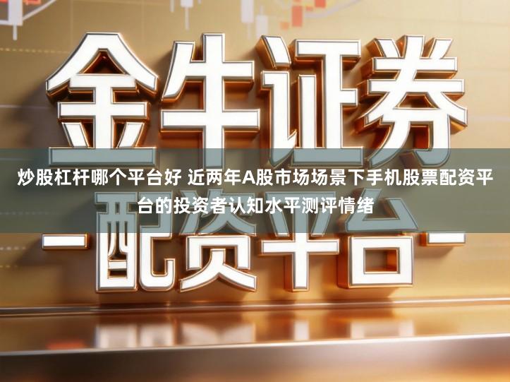 炒股杠杆哪个平台好 近两年A股市场场景下手机股票配资平台的投资者认知水平测评情绪