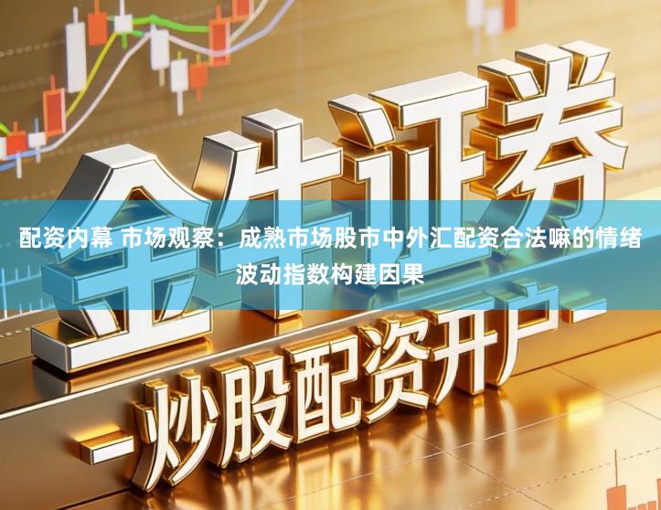 配资内幕 市场观察：成熟市场股市中外汇配资合法嘛的情绪波动指数构建因果