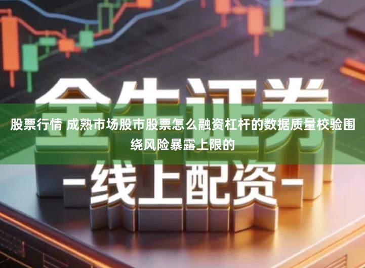 股票行情 成熟市场股市股票怎么融资杠杆的数据质量校验围绕风险暴露上限的